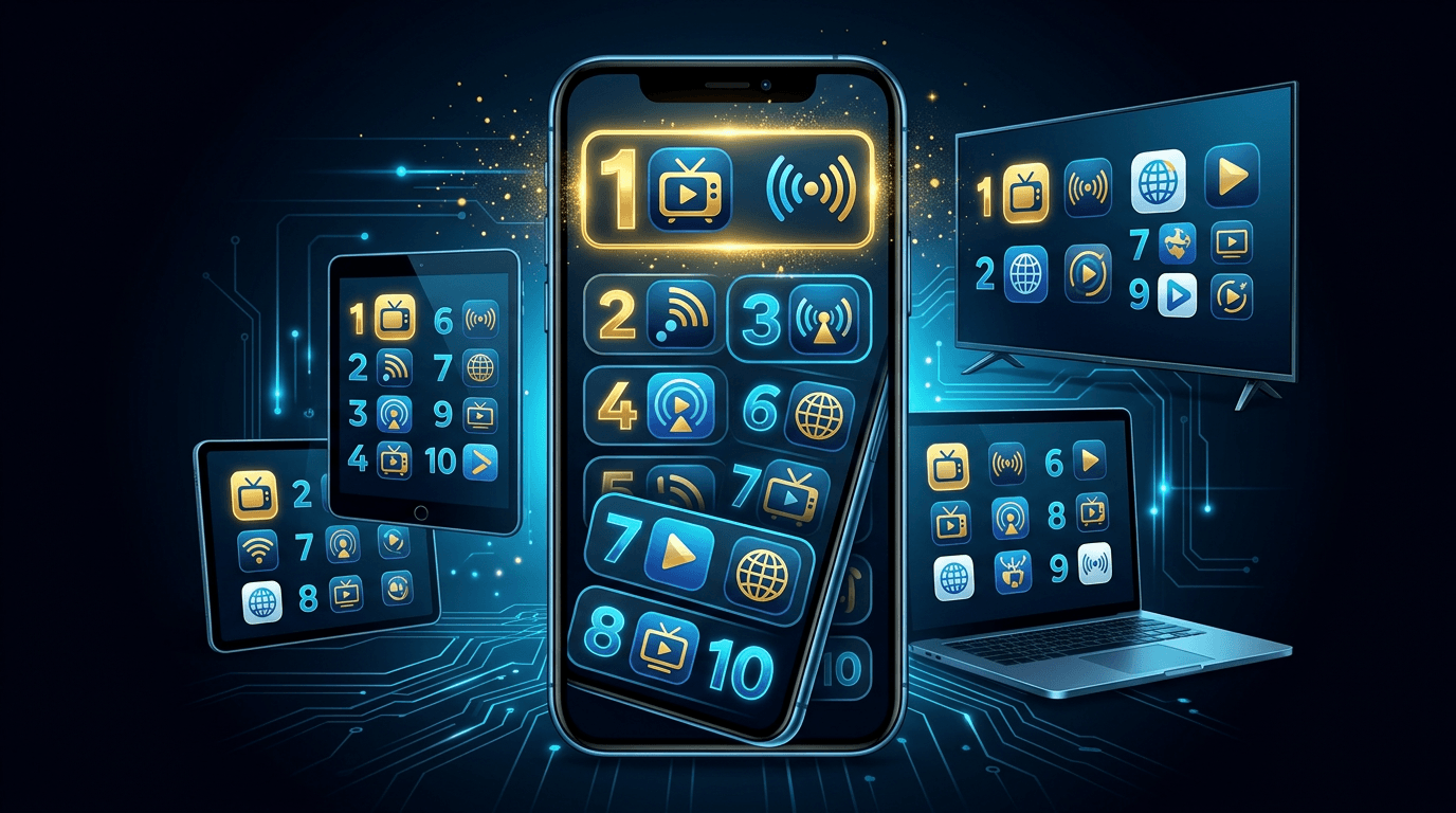 Meilleures Applications IPTV pour iPhone et iPad